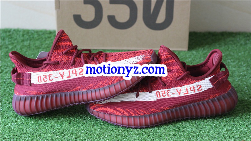 Adidas Yeezy Boost 350 V2 Teach Red Custom